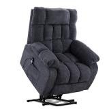 Power Lift Recliner Chair W/ 8-Point Vibration...