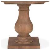 Biltmore Round Wood End Table Base ONLY