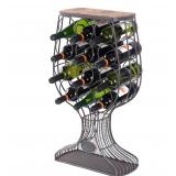 Vintiquewise 12-Bottle Wine Rack