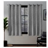 Exclusive Home 52x63 Ash Grey Blackout Curtain
