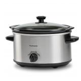 Toastmaster 5-Quart Slow Cooker - Stainless...