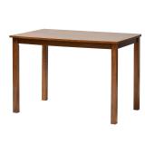 Baxton Studio Eveline Modern Walnut Brown...
