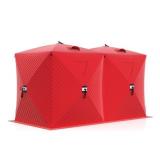 Lumiparty Insulated Pop-Up Ice Fishing Tent