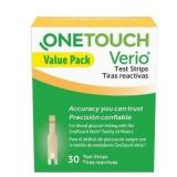 Onetouch Verio Diabetes Test Strips 30 Count