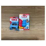 KONG Puppy Dog Toy  Bone Bundle Blue