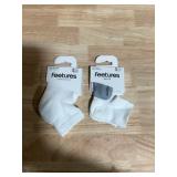 Feetures Small White Therapeutic Elite Socks