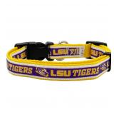 Pets First LSU Tigers Dog Collar Medium