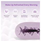 EGOHOME 4" Memory Foam Mattress Topper, Cal King