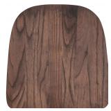 Flash Furniture Perry Rustic Walnut Wood Seat...