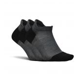Feetures Max Cushion Running Socks M Gray