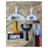 Wallboard 8 Taping Knife Set  Saw