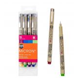 SAKURA Pigma Micron Fineliner Pens 01 Pt 16-Pk