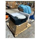 Toilet Seat, Blanket, Center Console, Lamp, & More