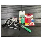Lil Pals Dog Harness Brush Toy Bundle
