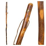 Brazos Rustic Wood Walking Stick 55