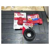 KONG Classic Goodie Bone Tires Dog Toy Bundle