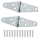 2 Inch Zinc Plated Strap Hinges...