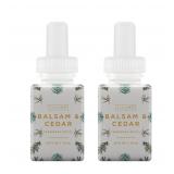 Pura Illume Scent Refill Balsam  Cedar 0.17oz 2pk