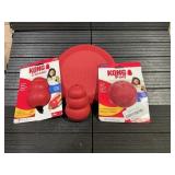Kong Classic Toy, Ball, Frisbee - Durable...