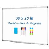 DOLLAR BOSS Whiteboard 30 x 20 Inch