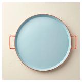 Powder-Coated Metal Oval Serving Tray...