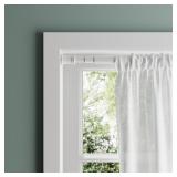 Zenna Home Adjustable Curtain Tension Rod, No...