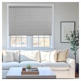CHICOLOGY Cordless Mini Blinds 23x48 Gray