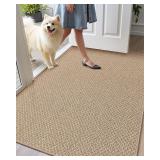 ColorGeometry Door Mat 48x72 Khaki