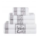 Superior 6-Piece Towel Set Chrome