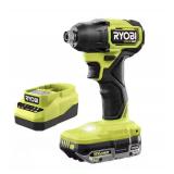 RYOBI 18V Compact Impact Driver Kit 2.0Ah