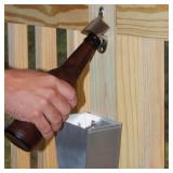 Everbuilt Satin Nickel Bottle OpenerCatcher