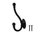 Everbilt Matte Black Coat Hook