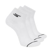 Skechers Mens White Quarter Crew Socks 10-13