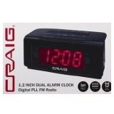 Craig ZX Alarm Clock Radio