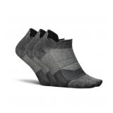 Feetures M New Gray Light Cushion Socks