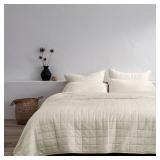 Casaluna FullQueen Linen Blend Quilt