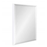 Kate  Laurel White Wall Mirror 18.75x24.75