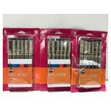 Pigma Micron Fine Line Pens 18-ct