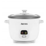 AROMA Rice Cooker 6-Cup Cooked