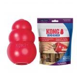 KONG Classic Toy  Ziggies Combo Large