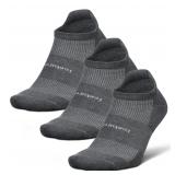 Feetures Ankle Sock Heather Grey M