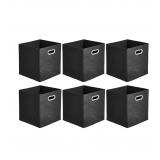 Amazon Basics Cube Storage Bins 6-Pack