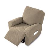 NORTHERN BROTHERS 1-Seat Recliner Cover Khaki