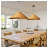 Arturesthome Rattan Chandelier 23.6