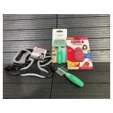 Lil Pals Dog Harness Brush Toy Bundle