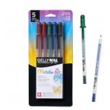 SAKURA Gelly Roll Dark Metallic 5ct Pens
