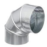 Master Flow 14in 90-Degree Round Adjustable Elbow