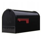 Gibraltar Large Post-Mount Mailbox Black