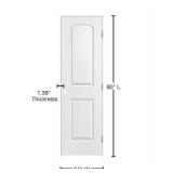 Masonite 2-Panel Prehung Interior Door