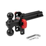 TowSmart Hitch Dual Ball Mount 3 14 Drop